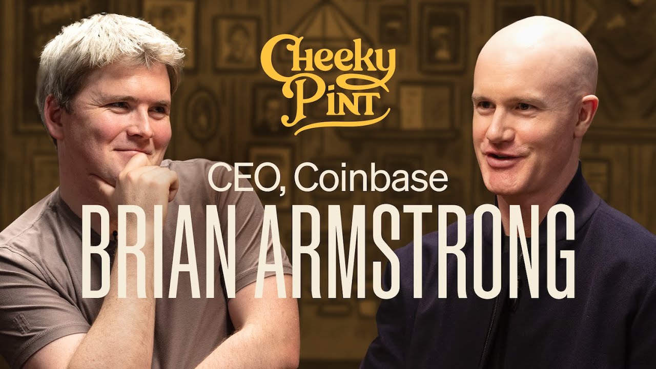 A Cheeky Pint with Coinbase CEO Brian Armstrong