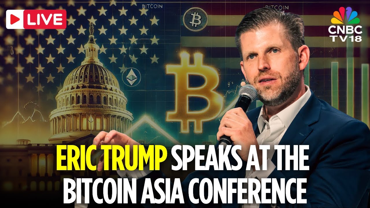 LIVE: Eric Trump Speaks at the Bitcoin Asia Conference in Hong Kong, China | Cryptocurrency | N18G