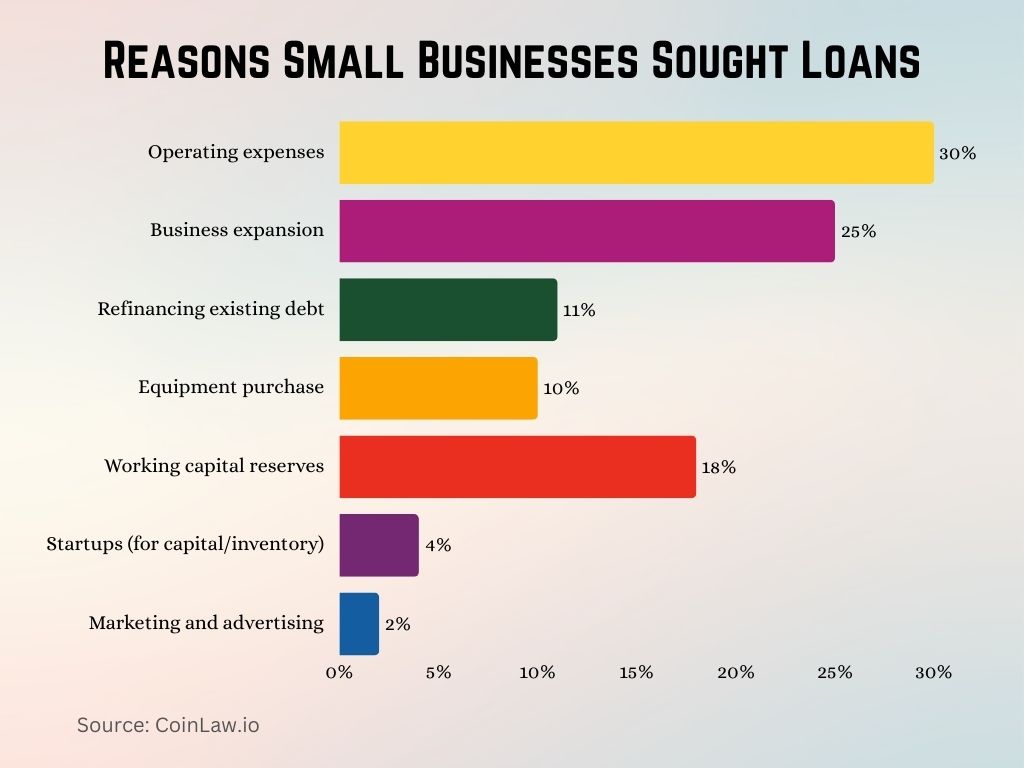 2025 - Reasons Small Businesses Sought Loans