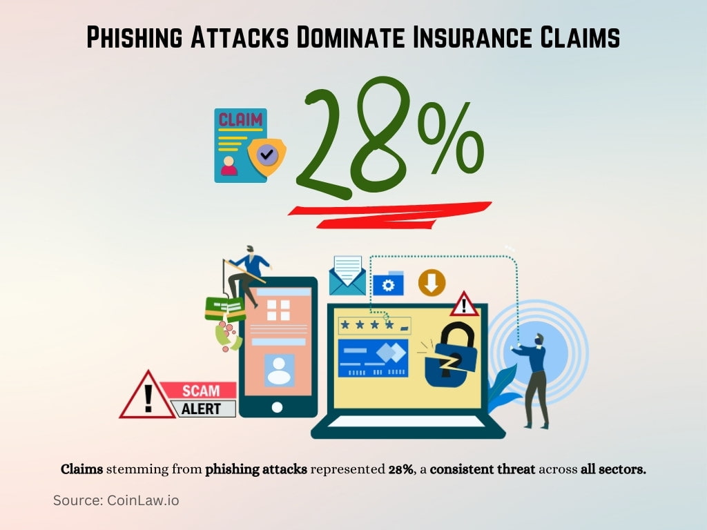 Phishing Attacks Dominate Insurance Claims