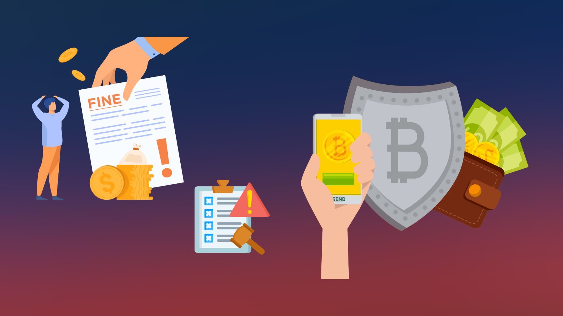 Penalties for Non-Compliance in Crypto Transactions Statistics