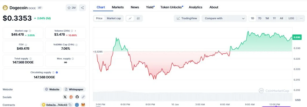 Dogecoin Market Overview – As Seen in Latest Chart Snapshot