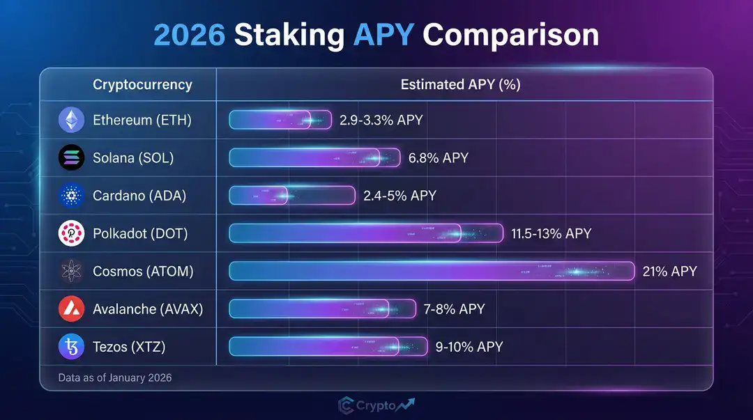 Staking APY Comparison