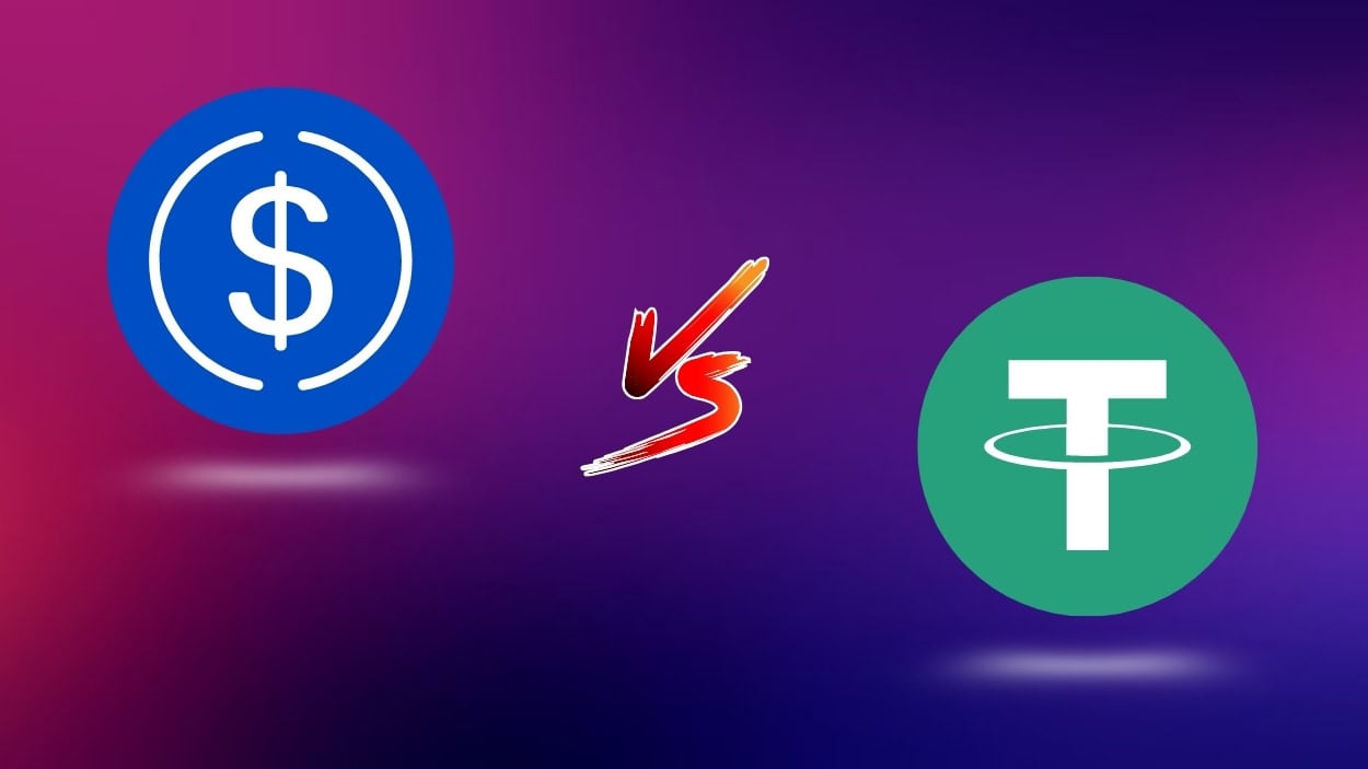 USD Coin vs. Tether Statistics