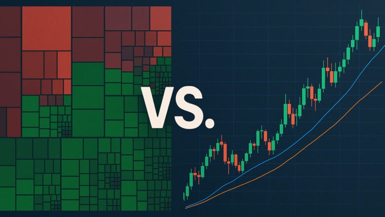 Stock Market Map vs Traditional Stock Charts: Which Offers Better Market Insights?