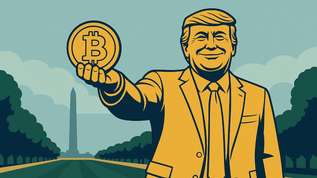 Crypto Fans Erect Trump Statue Near Capitol