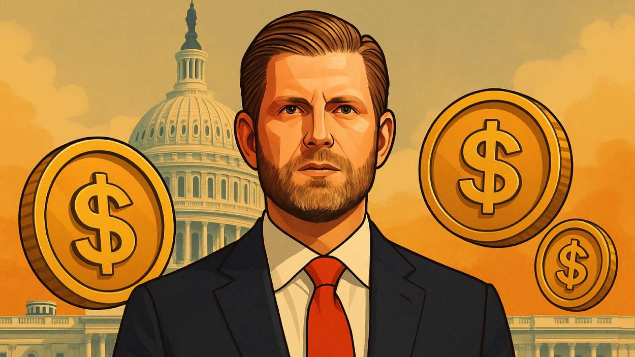 Eric Trump Supports Stablecoins For Us Dollar Support