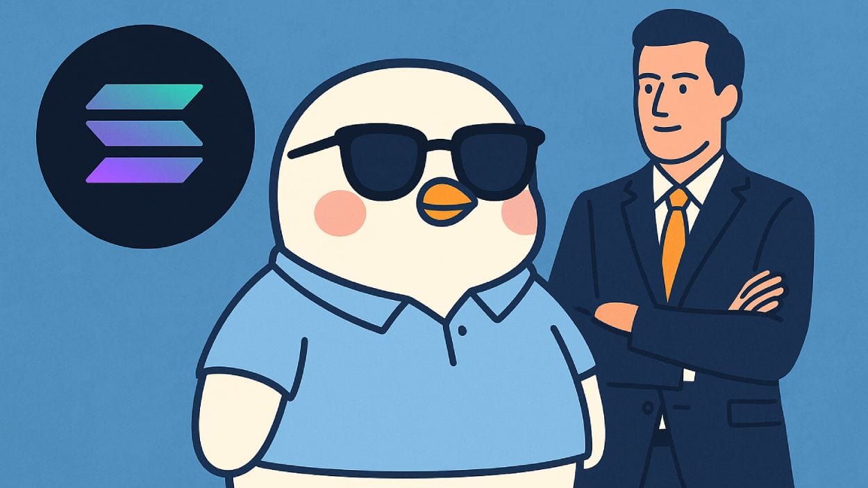 Pudgy Penguin And Sharps Tech Launch Solana Treasury