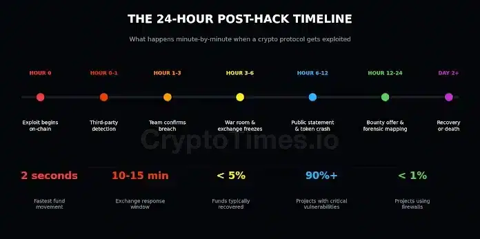 Key Insights from the 24-Hour Crypto Hack Timeline