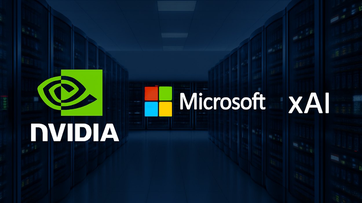 Nvidia Signs Deal With Microsoft Blackrock And Xai For Data Center