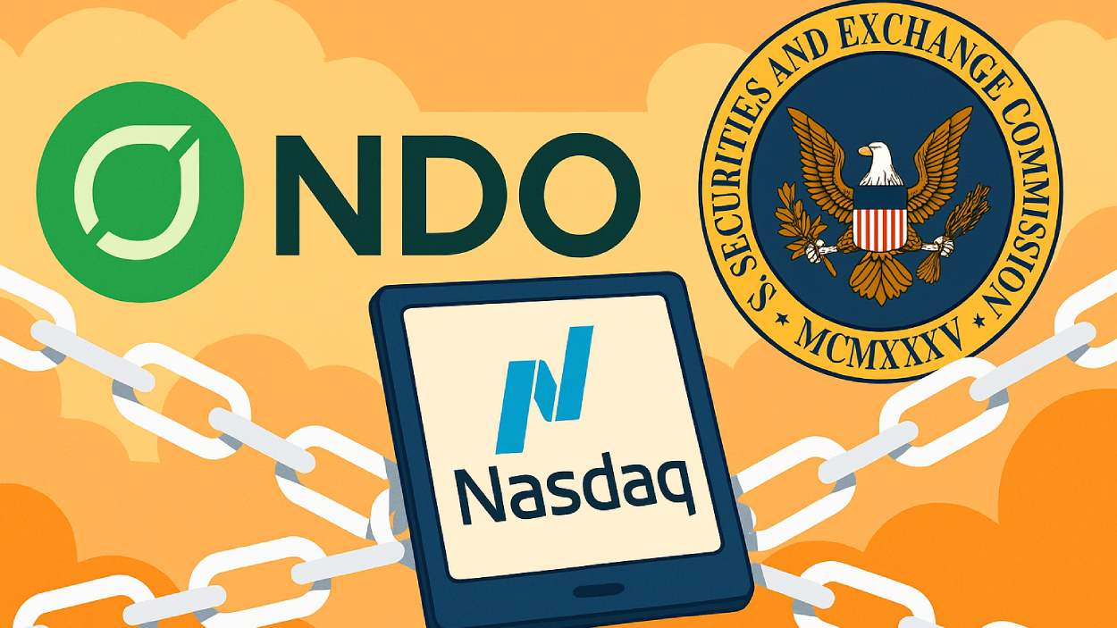 Ondo Finance Pressures Sec To Delay Nasdaq S Tokenization Proposal
