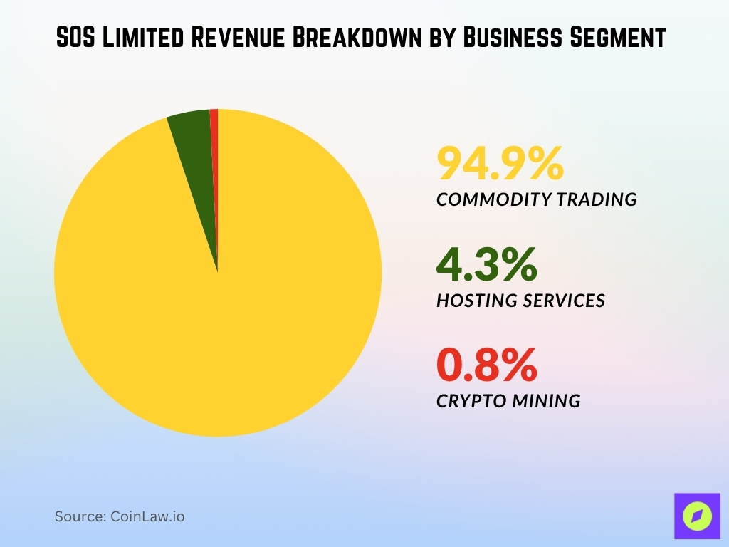 SOS Limited Revenue Breakdown by Business Segment 