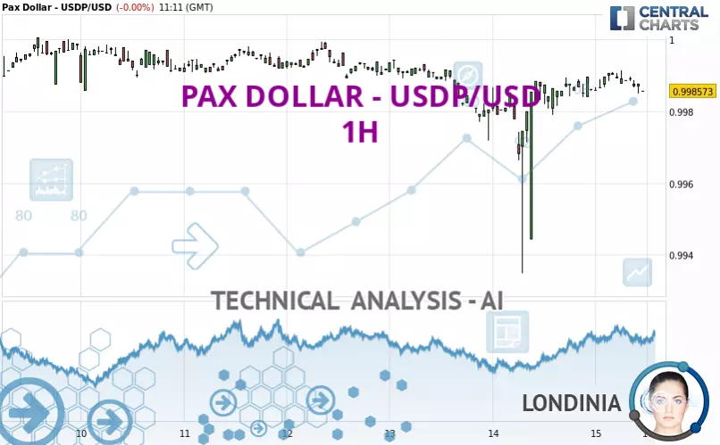 USDP/USD Technical Analysis Highlights