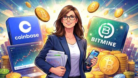Cathie Wood’s ARK Snaps Up Coinbase, Bullish, Bitmine Amid Crypto Selloff