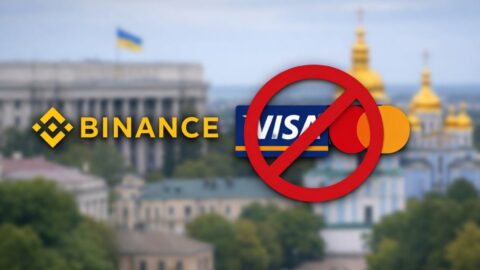 Visa and Mastercard Withdrawals Suspended for Ukrainians on Binance