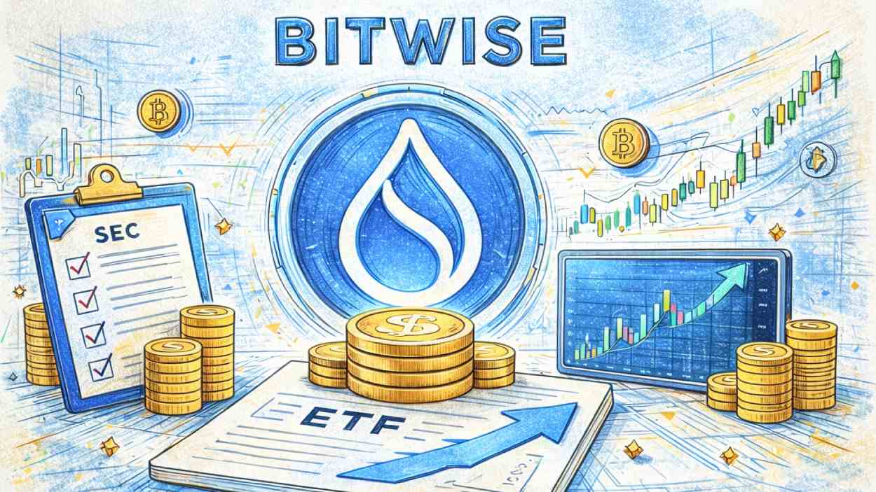 Bitwise Files For Sui Spot Etf