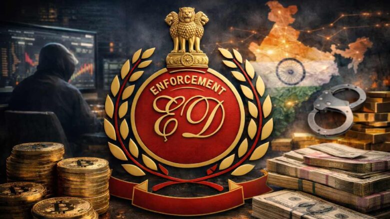 India’s ED Busts 10-Year Crypto Ponzi in Multi-State Raids