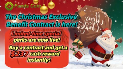 Funds Coin Christmas Staking Event: Automated Cryptocurrency Staking Participants Can Earn Up to $150,000 in Instant Cash Rewards