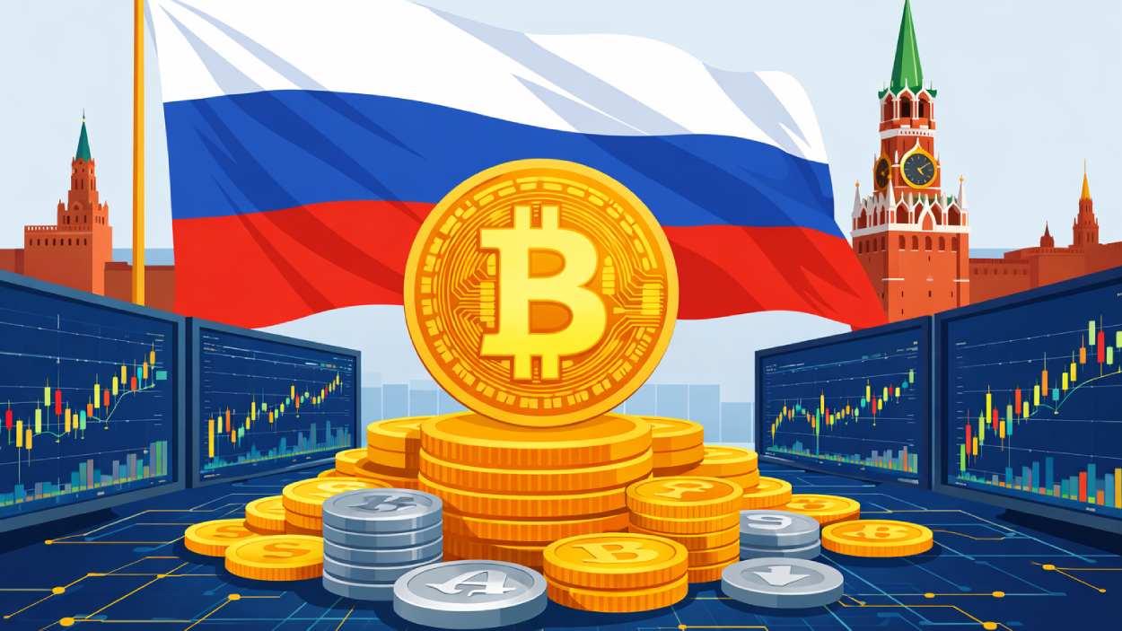 Russia Plans Regulated Crypto Exchanges For Retail Trading By 2026