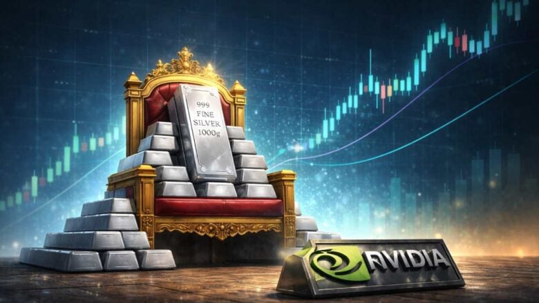 Silver Surpasses Nvidia to Become World’s Second-Most Valuable Asset