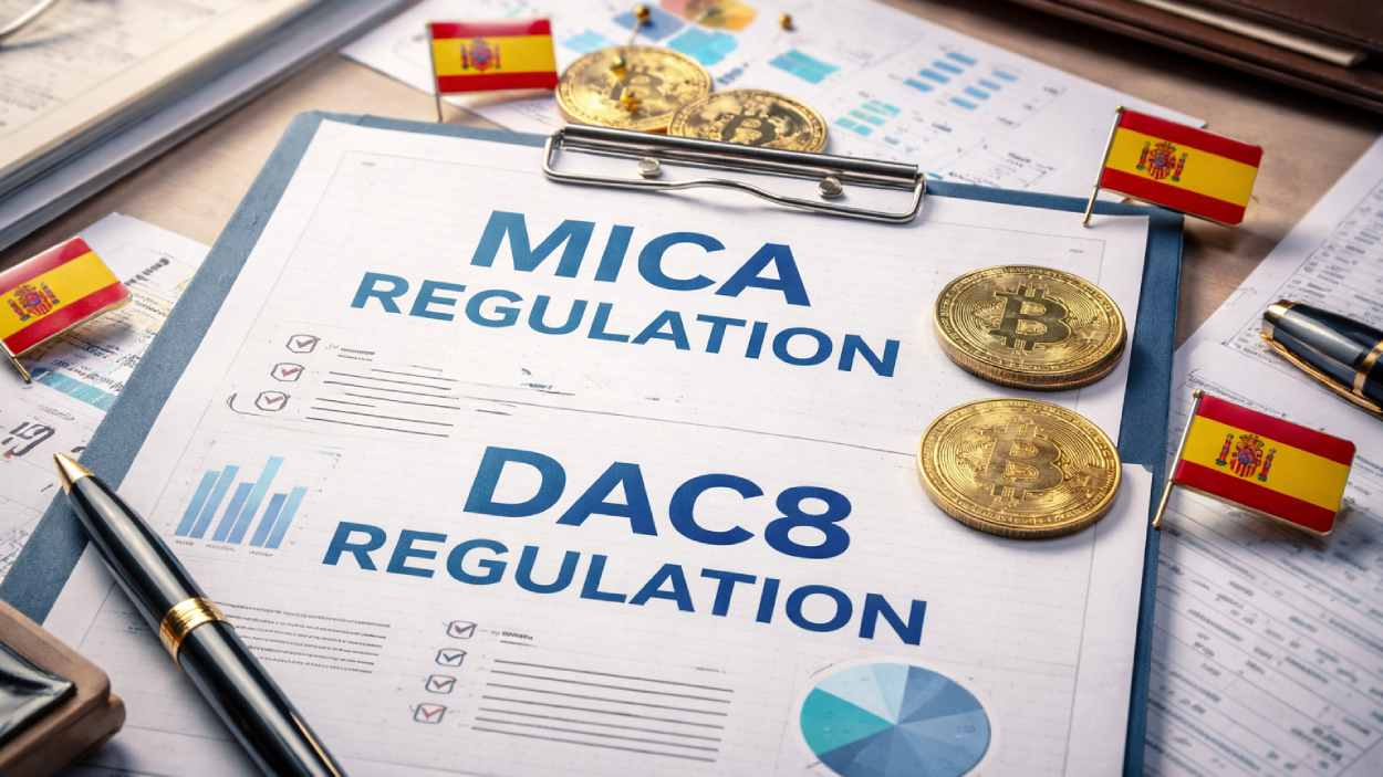 Spain To Enforce Mica And Dac8 Regulations By 2026