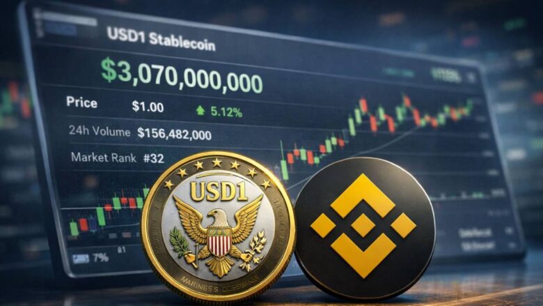 USD1 Soars Past $3B Market Cap Following Binance Booster Push