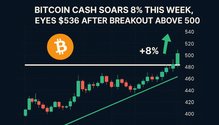 Bitcoin Cash Price Breakout And Weekly Momentum