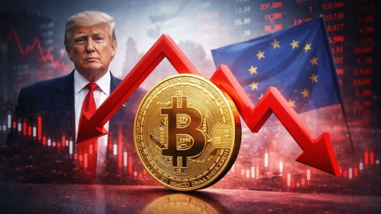 Trump’s Surprise Tariff Move Sends Bitcoin Sliding Amid Market Jitters