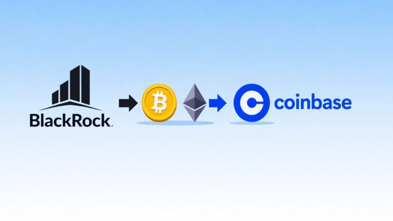 BlackRock Moves Over $350M in Crypto to Coinbase Prime