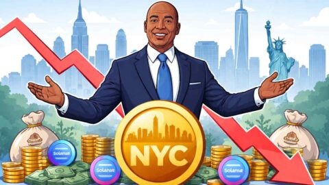 Former Mayor Eric Adams’ NYC Memecoin Crashes After Hitting $580M Peak