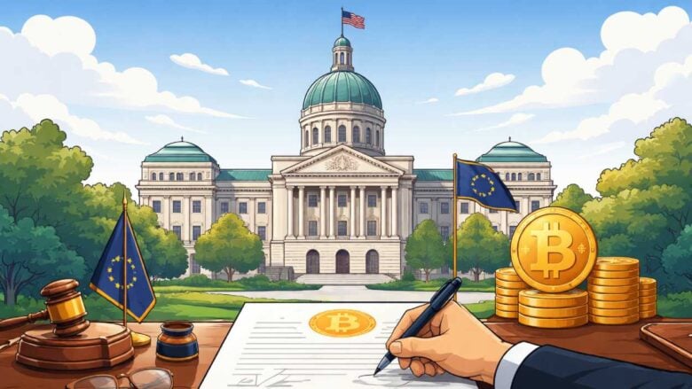 Indiana Bitcoin Rights Bill Awaits Governor Signature