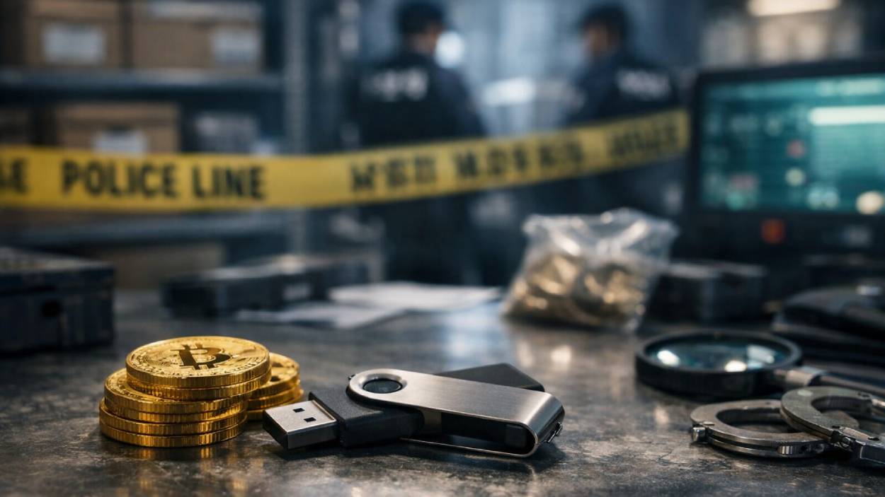 South Korea Police Lose 22 Bitcoin Seized In 2021 Case