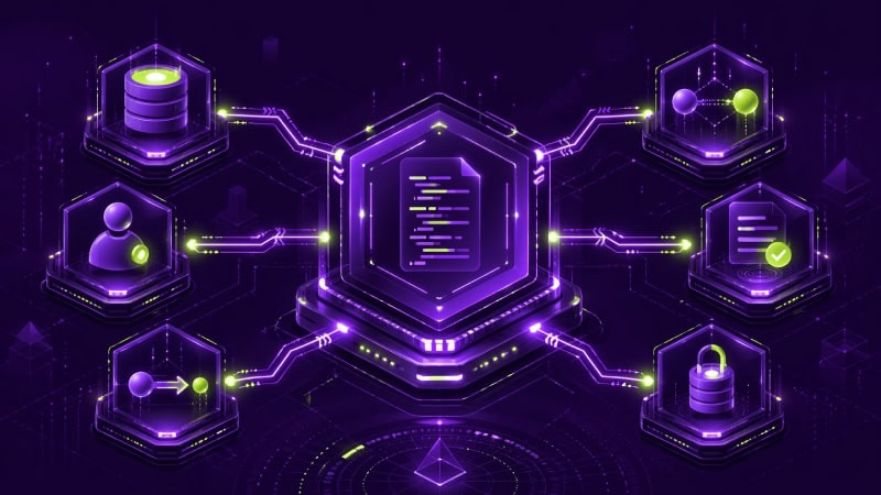 Blockchain network dashboard interface