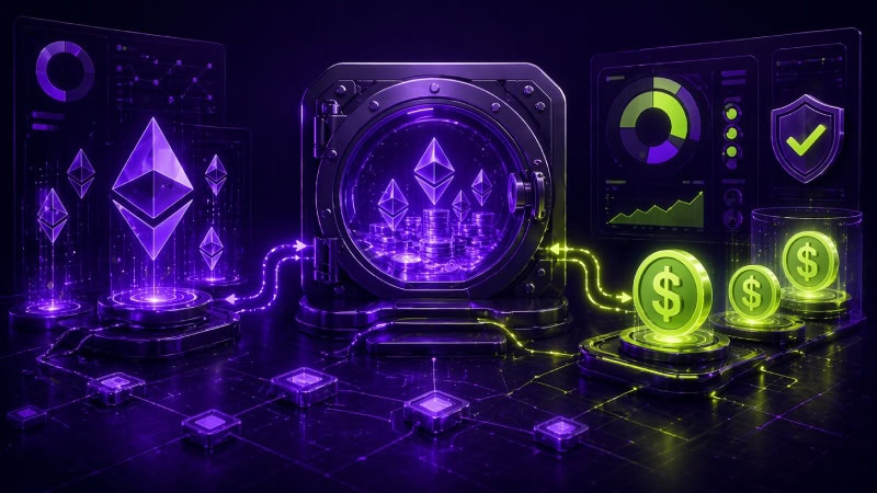 Blockchain vault control interface