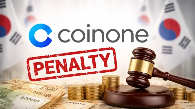 Coinone Faces $3.5M in AML Penalty in South Korea