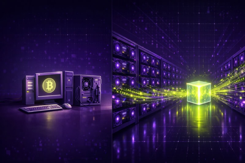 Evolution of Bitcoin mining technology