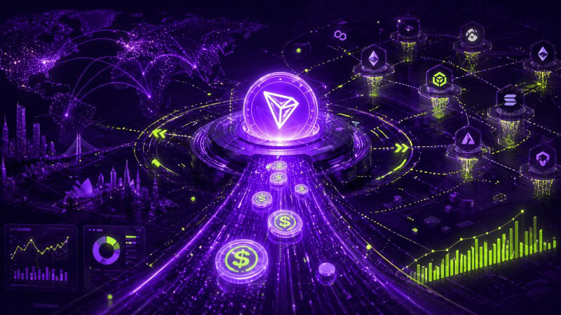 Futuristic crypto network and liquidity flow