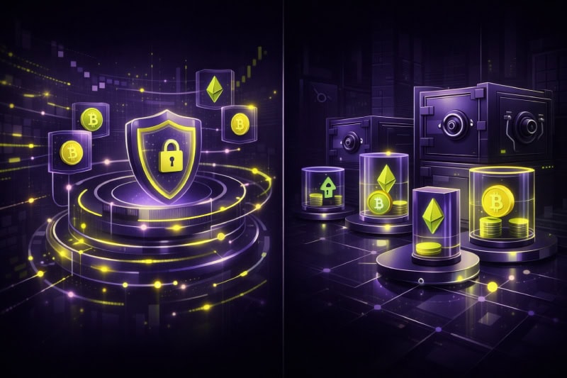 Hot wallets vs cold storage security