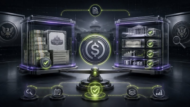 Futuristic Finance And Security Balance