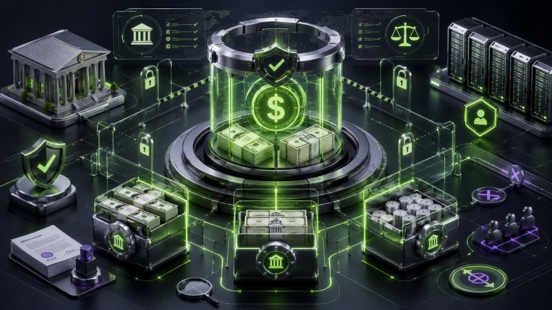 Secure Financial Vault And Assets System