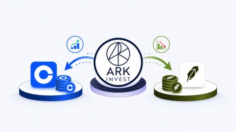 Ark Invest Buys $18M Coinbase Shares, Dumps Robinhood