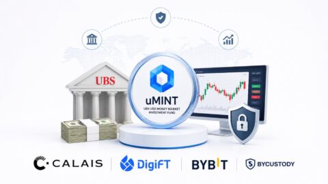 Calais Makes History With UBS uMINT Collateral on Bybit