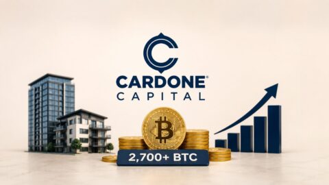 Cardone Capital Expands Bitcoin Bet With 2,700 BTC Stack