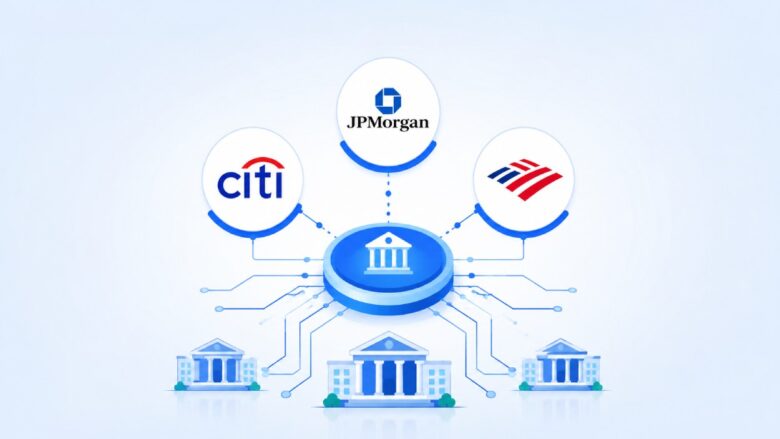 JPMorgan, Citi, BofA to Build Blockchain Deposit Network