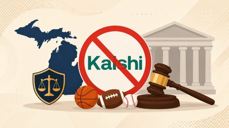 Kalshi Hit With Michigan Sports Betting Ban and $120K Daily Fine