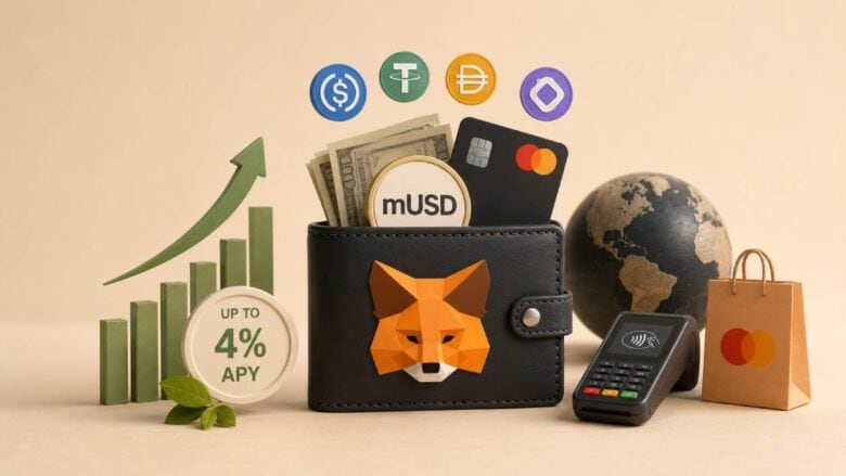 MetaMask Launches Money Account With up to 4% APY on Monad