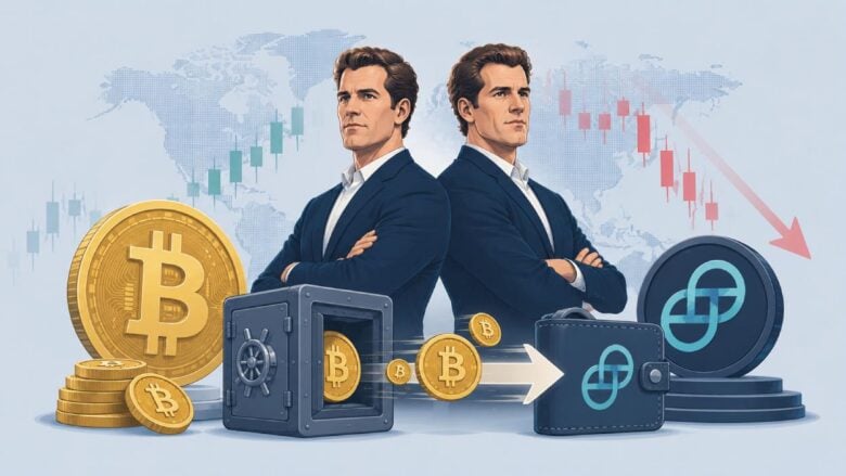 Winklevoss Twins Move $67.5M BTC Amid Sell Fears