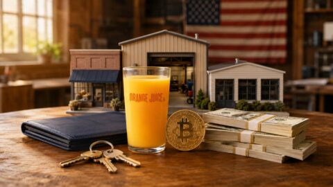 Orange Juice Raises 40 Million For Bitcoin Treasury Venture
