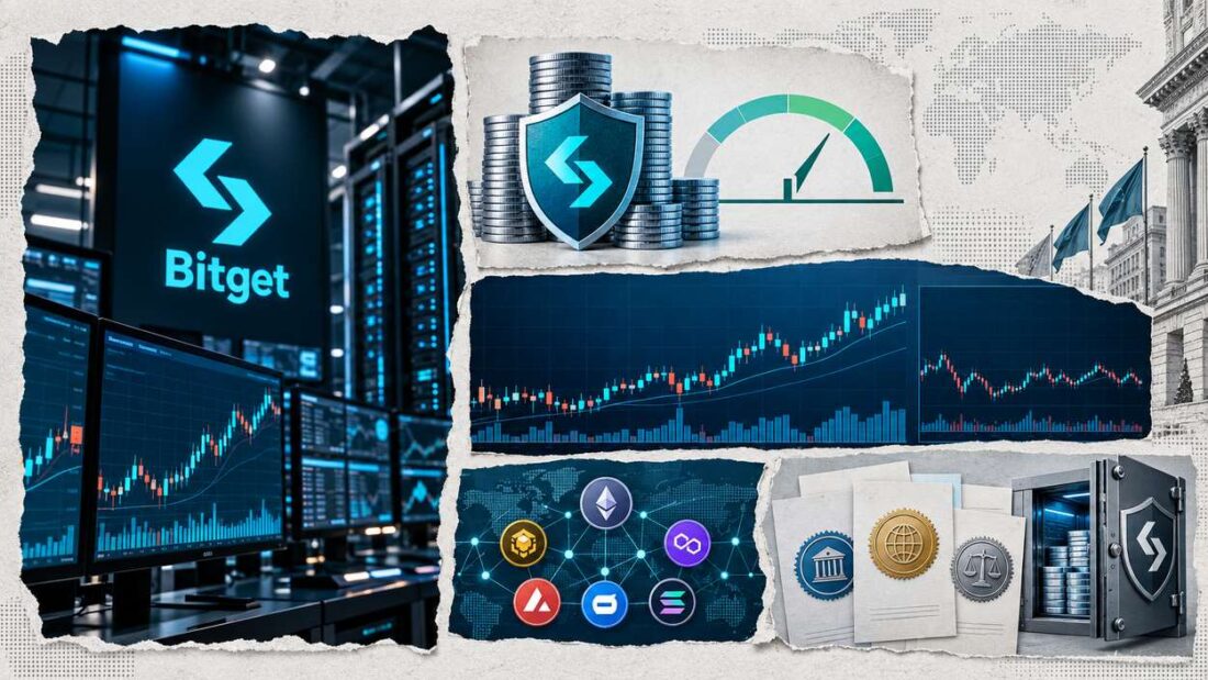 Bitget Statistics Users Volume and Reserves