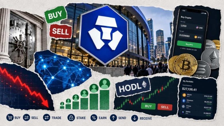 Crypto com Statistics Users Valuation and CRO Data